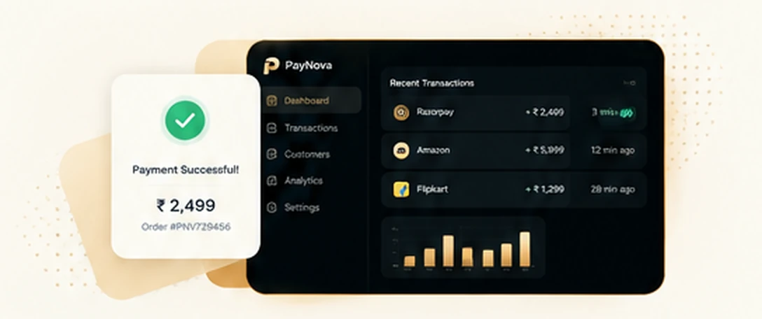 Ori X Pay dashboard with a successful payment